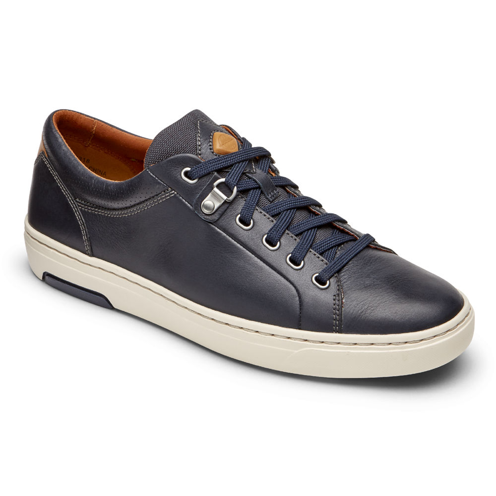 Rockport Mens Sneakers Blue - Lets Walk Cupsole Lace-to-Toe - UK 071-CIBVDH